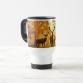 Mug De Voyage Musique de voyage Yellowstone Deer (Devant gauche)