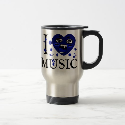 Mug De Voyage Musique folle (Droit)