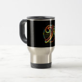 Mug De Voyage Musique guitare Lover Bass Cleff (Devant gauche)
