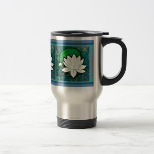 Mug De Voyage Musique Lily de l'eau blanche