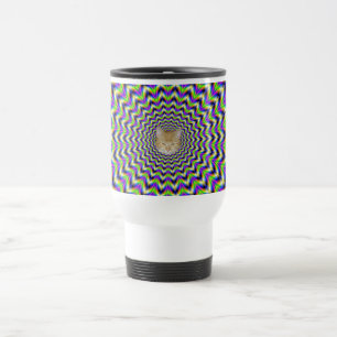 Mug De Voyage Musique Star en bleu rose jaune et vert