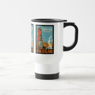 Mug De Voyage Musique vintage néo-zélandaise