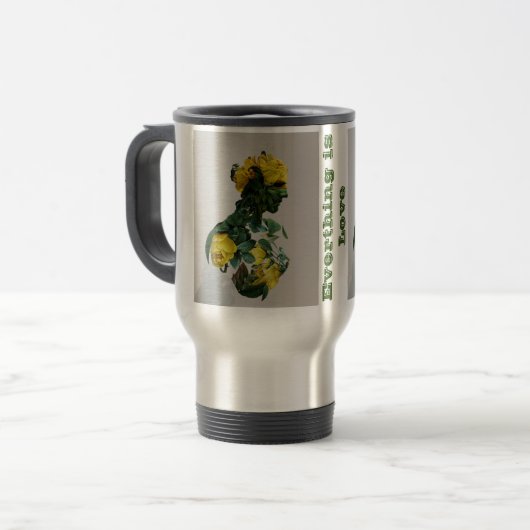 Mug De Voyage Musique Voyage/Commater (Devant gauche)
