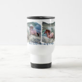 Mug De Voyage Mustang espagnol Chevaux et Surf de plage Voyage M (Centre)