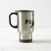 Mug De Voyage Mustang rouge de la queue P-51D du groupe du (Gauche)