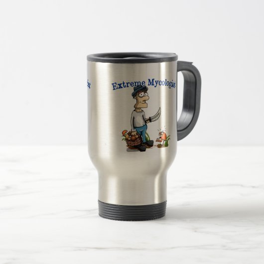 Mug De Voyage Mycologue extrême (Devant droit)