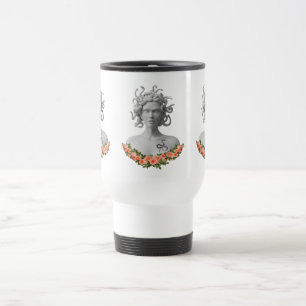 Mug De Voyage Mythologie grecque de Medusa Gorgon