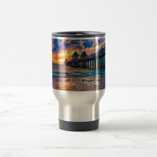 Mug De Voyage Naples, Floride pittoresque (Centre)