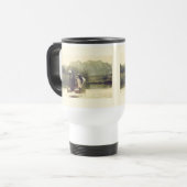Mug De Voyage Narrowboat sur l'Ashby (Devant gauche)