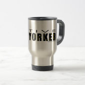 Mug De Voyage Natif New Yorkais noir (Devant droit)