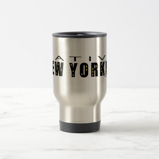 Mug De Voyage Natif New Yorkais noir (Centre)