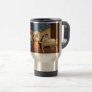 Mug De Voyage nativité bébé Jésus Marie trois rois Noël