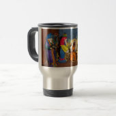 Mug De Voyage nativité bébé Jésus Marie trois rois Noël (Devant gauche)