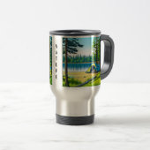 Mug De Voyage Nature et Camping Art Ai (Devant droit)