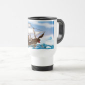 Mug De Voyage Navire de brise-glace (Devant droit)