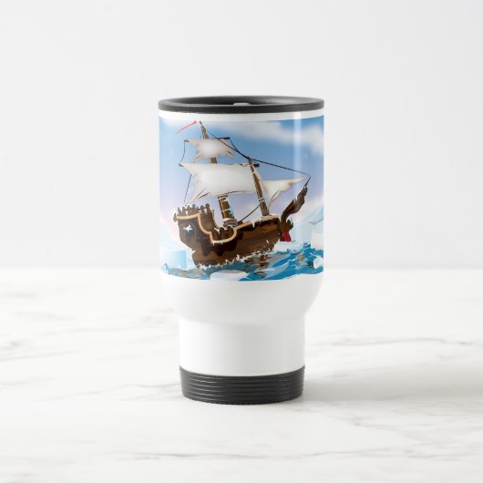 Mug De Voyage Navire de brise-glace (Centre)