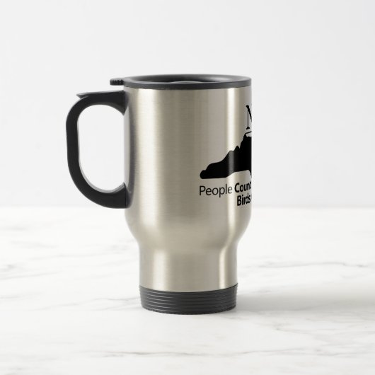 Mug De Voyage NC Bird Atlas Travel Mug, 15 oz (Gauche)
