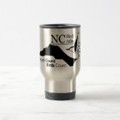 Mug De Voyage NC Bird Atlas Travel Mug, 15 oz (Centre)