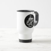 Mug De Voyage Né au poisson (Devant droit)