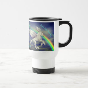 Mug De Voyage Ne Cessez Jamais De Croire Citation Unicorn Person