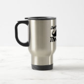 Mug De Voyage Ne manquez pas la stache (Gauche)