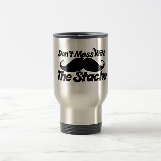 Mug De Voyage Ne manquez pas la stache (Centre)