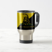 Mug De Voyage Ne marchez pas sur moi (Devant droit)