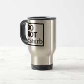 Mug De Voyage Ne pas déranger (Devant gauche)