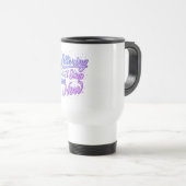Mug De Voyage Ne pas m’arrêter maintenant : Retro Vibes Edition (Devant droit)