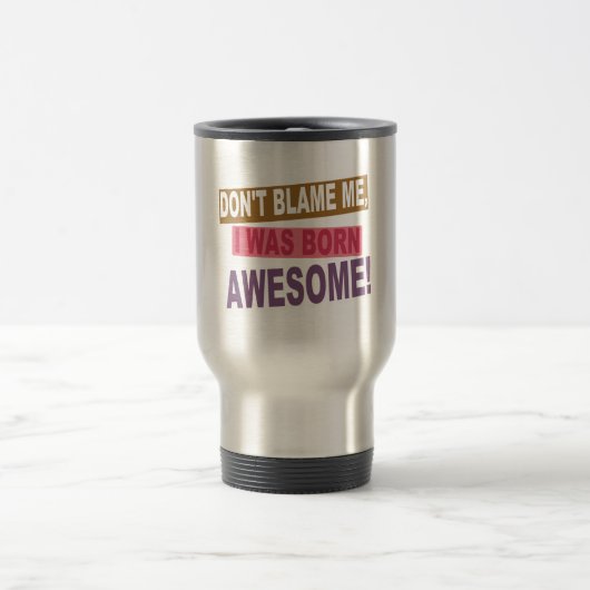 Mug De Voyage Né stupéfiant (Centre)