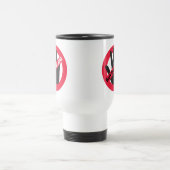 Mug De Voyage Ne touche pas à mon cul (Centre)