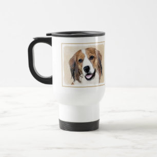 Mug De Voyage Nederlandse Kooikerhondje Peinture - L'art du chie