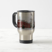 Mug De Voyage Neige du palais de justice (Devant gauche)