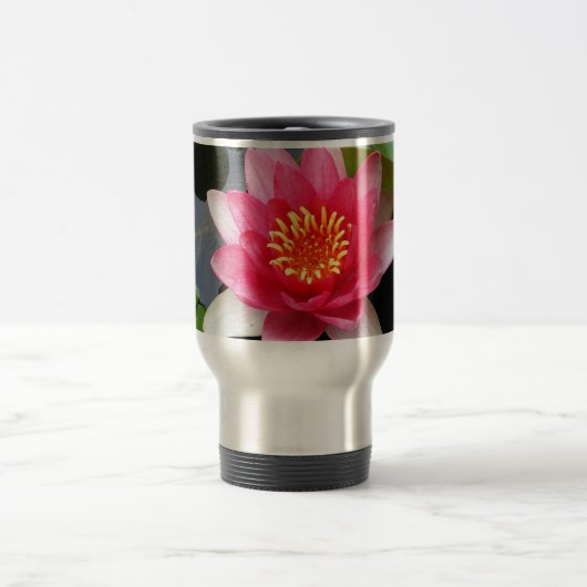 Mug De Voyage Nénuphar rose (Centre)
