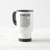 Mug De Voyage Néphrologiste (Devant gauche)