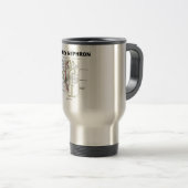 Mug De Voyage Néphron du rein (manuel d'anatomie de Grey) (Devant droit)