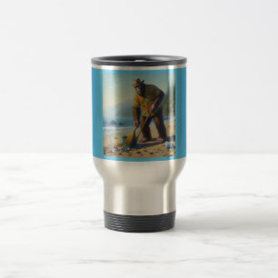 Mug De Voyage Nettoyage de la plage