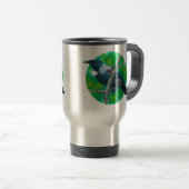 Mug De Voyage New Zealand Tui - Peinture en acrylique (Devant droit)