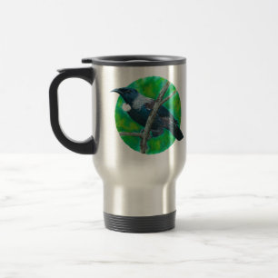 Mug De Voyage New Zealand Tui - Peinture en acrylique