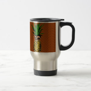 Mug De Voyage Newsprint d'ananas