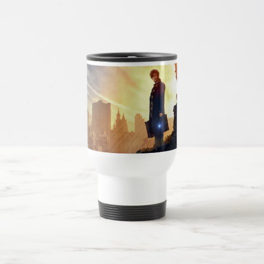 Mug De Voyage NEWT SCAMANDER™ dans un bâtiment détruit (Centre)