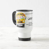 Mug De Voyage N'importe qui peut conduire une voiture (Devant gauche)