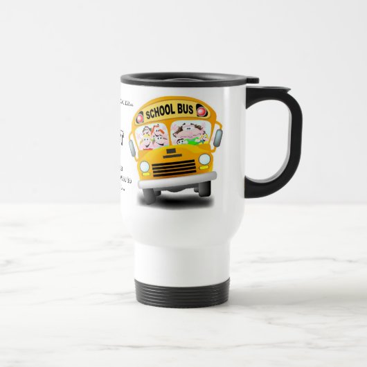 Mug De Voyage N'importe qui peut conduire une voiture (Droite)