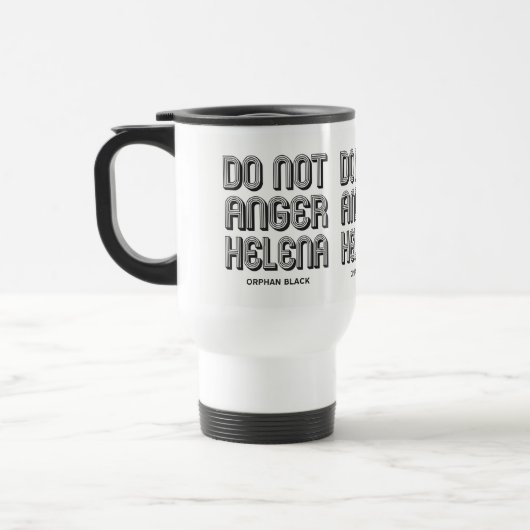 Mug De Voyage N'irritez pas Helena (Gauche)
