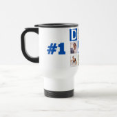 Mug De Voyage No 1 Papa 6 Photo Collage Happy Fête des pères Ble (Gauche)