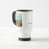 Mug de voyage No Boardrooms/Open Road | Ajouter Te (Devant gauche)