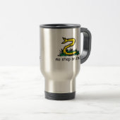 Mug De Voyage No step on snek memes (Devant droit)