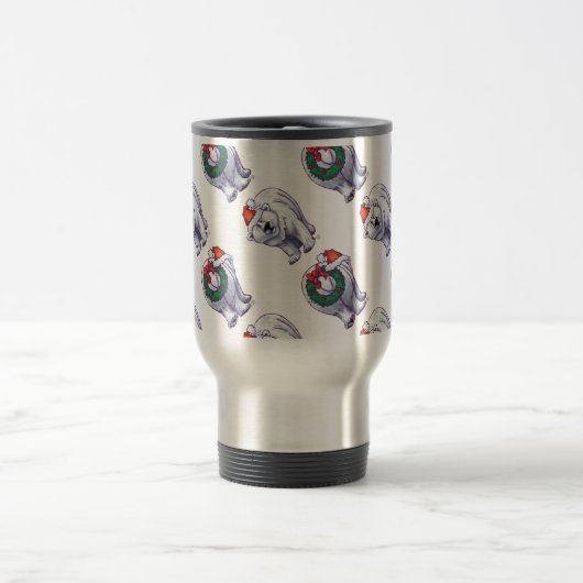 Mug De Voyage Noël à l'ours polaire (Centre)