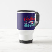 Mug De Voyage Noël, c'est Jésus-43687 (Devant droit)