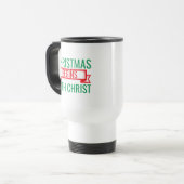 Mug De Voyage noël commence avec christ-15523 (Devant gauche)